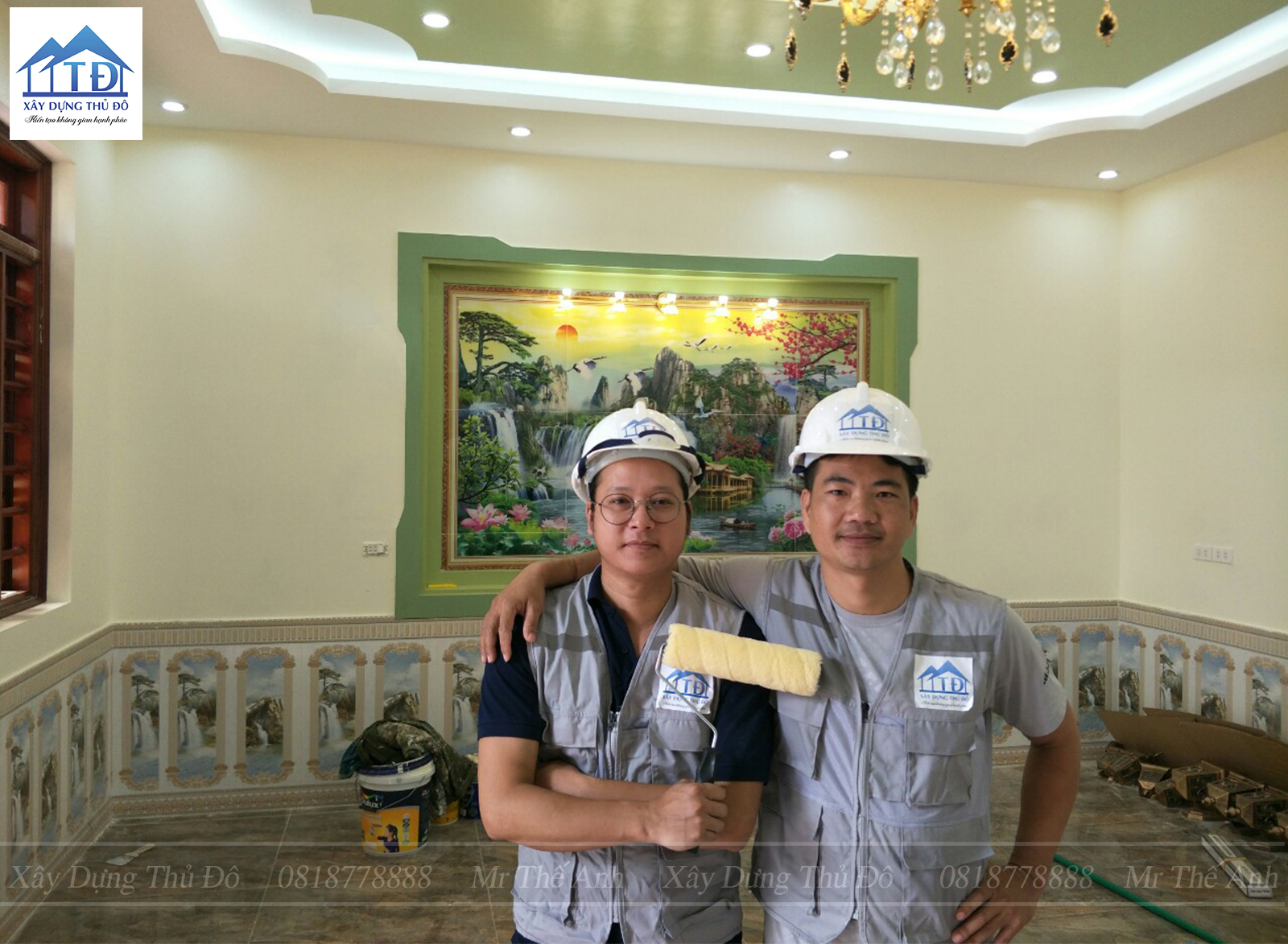 Dịch vụ sơn nhà trọn gói Hà Nội