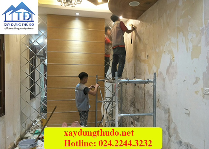 công nhân sơn sửa nhà trọn gói